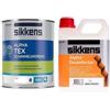 Sikkens Kit antimuffa Sikkens: Schimmelwerend + Alpha Desinfector Bianco Kit Piccolo: Tex Schimmelwerend 2,5 LT e Desinfector 1 LT