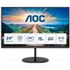 AOC - Monitor 23.8' LED IPS Q24V4EA 2560 x 1440 QHD Tempo di Risposta 4 ms