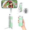 Powervision S1 stabilizzatore cellulare cardanico Treppiede AI Tracking Selfie Caricabatterie Powerbank Supporto per telefono Accessorio da viaggio vlog Kit (Explorer Kit, Verde)