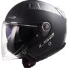 Ls2 Casco Jet LS2 Infinity II - Nero Opaco