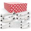 febi bilstein 39404 kit braccio sospensione con biellette barra, e testine, 1 unità