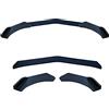 Simoni Racing UB Spoiler anteriore con kit bulloni/viti nero
