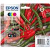 EPSON Multipack 4 cartucce EPSON Peperoncino 503 Nero XL, Giallo, Ciano, Magenta