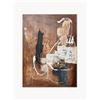 Agave Quadro dipinto a mano Rust