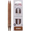 KnitPro K31209 Ferri da Maglia circolari, Legno, Marrone, 6 mm