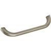 OBF 08 7850 27 Grimme Insula Maniglia per cassetto (Curva), Larghezza 141 mm, ZN Nichelato Opaco, Argento