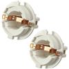 cantondz 2 x Supporto lampada luce posteriore Presa Coda Luce Freno Compatibile con BMW 7er X5 X3 E53 E65 E66 E70 E83 63216943036