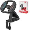 IA innoAura Volanti innoAura per Switch 2 (2025), Supporto da Tavolo per Volanti da Corsa Switch 2 - Compatibile con Accessorio Volante per Switch 2 in Mario Kart 8 (Nero)