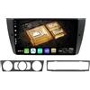 BXLIYER SXAUTO [6GB+128GB] Android 14 IPS Autoradio Per BMW E90/E91/E92/E93 (2005-2012) - Senza fili CarPlay/Android Auto - LED Camera + MIC - DAB Fast-boot Volante 360-Camera AHD WIFI DSP - 2 Din 9 Pollici