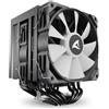 SHARKOON DISSIPATORE AD ARIA 2X 120MM PWM FAN, 6X COPPER PIPES, DIRECT TOUCH, TDP 260W
