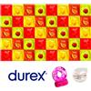 Durex Fruity Mix Package - 40 Durex Condoms + SuperLove Vibrating Ring + Sagami Original 0.01 L as a Gift