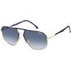 Carrera Occhiali da Sole 318/S BLUE GOLD/BLUE SHADED 60/16/145 uomo
