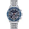 Breil Orologio TW2008 UOMO MANTA 1970 quadrante MONO-COLORE BLU movimento CRONOGRAFO SOLARE e BRACCIALE ACCIAIO ARGENTO