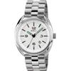 Breil Orologio TW1597 UOMO BEAUBOURG quadrante MONO-COLORE BIANCO movimento SOLO TEMPO - 3 LANCETTE QUARZO e BRACCIALE ACCIAIO ARGENTO