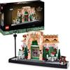 LEGO Icons Café Francese - Kit Modellismo Fai da Te per Adulti da Collezione - Casa in Miniatura Progettata come Decorazione per Salotto, Casa o Ufficio - Idea Regalo Creativa per Donna o Uomo - 10362