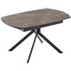 Connubia Tavolo allungabile Giove Plus CB4866-E 140 con struttura in metallo e piano in ceramica da 140(205)x90 cm - IN PROMOZIONE CON VOUCHER