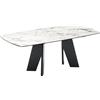 Connubia Tavolo allungabile Victor CB4868-S 200 con struttura in frassino e piano in ceramica da 200(295)x100 cm - IN PROMOZIONE CON VOUCHER