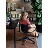 Connubia Sedia Home Office girevole Ops! CB2344 con struttura in nylon e seduta a scelta - Con braccioli - IN PROMOZIONE CON VOUCHER