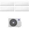 Gree - Condizionatore quadri split con inverter da 9000+9000+9000+9000 Gree Airy White Wifi in A++ con R32 GWHD(28)NK6OO
