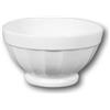 SATURNIA PORCELLANE Napoli bianco bolo cm 14 costolato porcellana (minimo 12 pezzi)