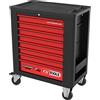 KS Tools 873.1008 PERFORMANCEplus P15 NERO/ROSSO carrello officina con 8 cassetti