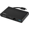 StarTech.com Adattatore Multi-porta USB-C con HDMi e VGA - 1x USB-A - Mac / Windows / Chrome - 4K - 1xA - GbE - Adattatore USB-C Portatile