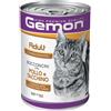 Monge Gemon Adult Bocconcini con Pollo e Tacchino 415g Lattina Gatti