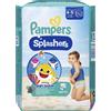 Pampers Pants Splashers Baby Shark Pannolini Mutandina Taglia 4 11 pz