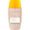 Bioderma Photoderm Nude Touch Mineral Fondotinta Minerale Protettivo SPF 50+ Chiaro 40 ml 40 ml Luminoso
