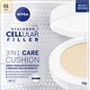 Nivea Hyaluron Cellular Filler Anti-Wrinkle Cushion Foundation Light 16 g 16 g Luminoso