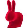 QEEBOO SEDIA VELVET RABBIT, 90010 ROSSO