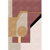 MANI TEXTILE - Tappeto BURANO Rosa Dimensioni - 80 x 150