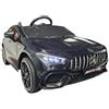Pilots Kids Macchina Elettrica per Bambini Mercedes Nero 12V con Sedile in Pelle