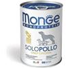 Monge Monoprotein Patè Solo Con Pollo Scatolette Da 400g Cani Adulti