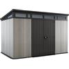 Keter Casetta da Giardino Artisan 11x7, Grigia, 342 X 218 X 226 h