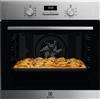 Electrolux Forno Multifunzione Da Incasso Electrolux Serie 300 EOH3H04X 72 L Nero, Acciaio inox