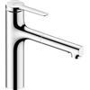 hansgrohe Zesis M33 - Rubinetto da Cucina con Doccetta Estraibile in Metallo (2 Getti), Miscelatore Cucina con Altezza Bocca 160 Mm, Rubinetto Monocomando con Bocca Girevole, Cromo