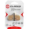 Clarks Competition-Shimano Saint M810-M820, Zee M640, Pastiglie Freno Unisex - Adulto, Nero, Nessuna