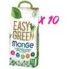 MONGE Easy Green lettiera vegetale 100% ecologica 10lt x10 sacchetti