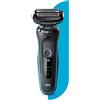 Braun 51-M1000s Series 5 Afeitadora Inalámbrica de Láminas Negra/Azul