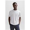 BOSS per uomo. 50506373 Maglietta elastica bianca [3119157], Bianco, Casual, Cotone, Manica corta