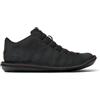 Camper unisex. 36678-083 Sneakers in pelle nera Beetle [3280560], Nero, Basso, Stringhe, Casual