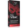 Orgie Sexy Vibe Hot Kissable Arousal Gel - Effetto formicolio e riscaldamento al gusto di fragola - 15 ml