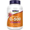 NOW FOODS Vitamin C-500, 100 pastiglie masticabili - ciliegia - Vitamina C