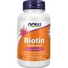 NOW Foods - Biotin, 5000mcg - 120 vcaps - Biotina