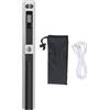 Fafeicy Scanner Portatile 300DPI 600DPI 900DPI, Apparecchiatura di Scansione Aziendale Portatile USB 2.0, per Foto Documenti A4 Immagini Ricevute Libri Formato PDF JPG (Argento)