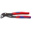 KNIPEX Cobra QuickSet Pinza regolabile di nuova generazione per tubi e dadi bonderizzata grigia rivestiti in materiale bicomponente, forma, 87 22 250
