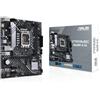 ASUS PRIME B660M-K D4 Scheda Madre mATX, Intel B660, LGA1700, DDR4, PCI 4.0, LAN Realtek 1Gb, Realtek 7.1 Surround, 2xM.2, 4xSATA 6GB/s, USB 3.2 Gen 1, Armoury Crate, Nero