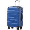 COOLIFE Valigia media 67cm,valigia da viaggio leggera 60L con lucchetto TSA