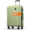 Travely Valigia in policarbonato grande 67 cm L - volume interno 60 L - valigia rigida molto robusta con rotelle morbide e serratura TSA, Valigie, valigie e trolley, valigie con rotelle